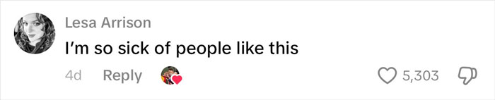 Comment by user Lesa Arrison expressing frustration, related to viral Kansas City Karen incident involving headband snatching. Comment by user Lesa Arrison expressing frustration, related to viral Kansas City Karen incident involving headband snatching.
