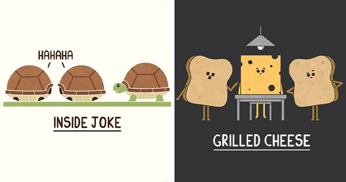 A Whimsical World Of Words: Teo Zirinis’ 20 New Pun Illustrations And Their Silly Opposites