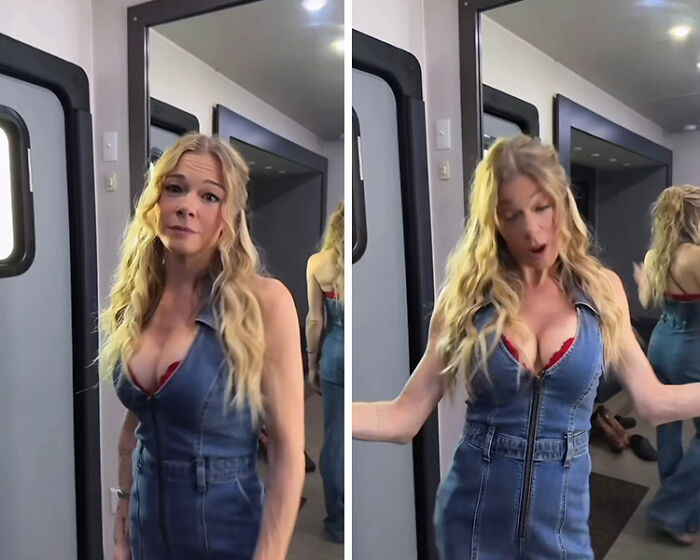 LeAnn Rimes speaking out about plastic surgery rumors weeks after teeth fell out on stage in a denim dress. LeAnn Rimes speaking out about plastic surgery rumors weeks after teeth fell out on stage in a denim dress.