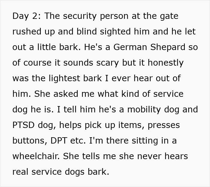Woman Files A Complaint About Disney Security Shaming Her For Bringing Her Service Dog, They Respond Woman Files A Complaint About Disney Security Shaming Her For Bringing Her Service Dog, They Respond