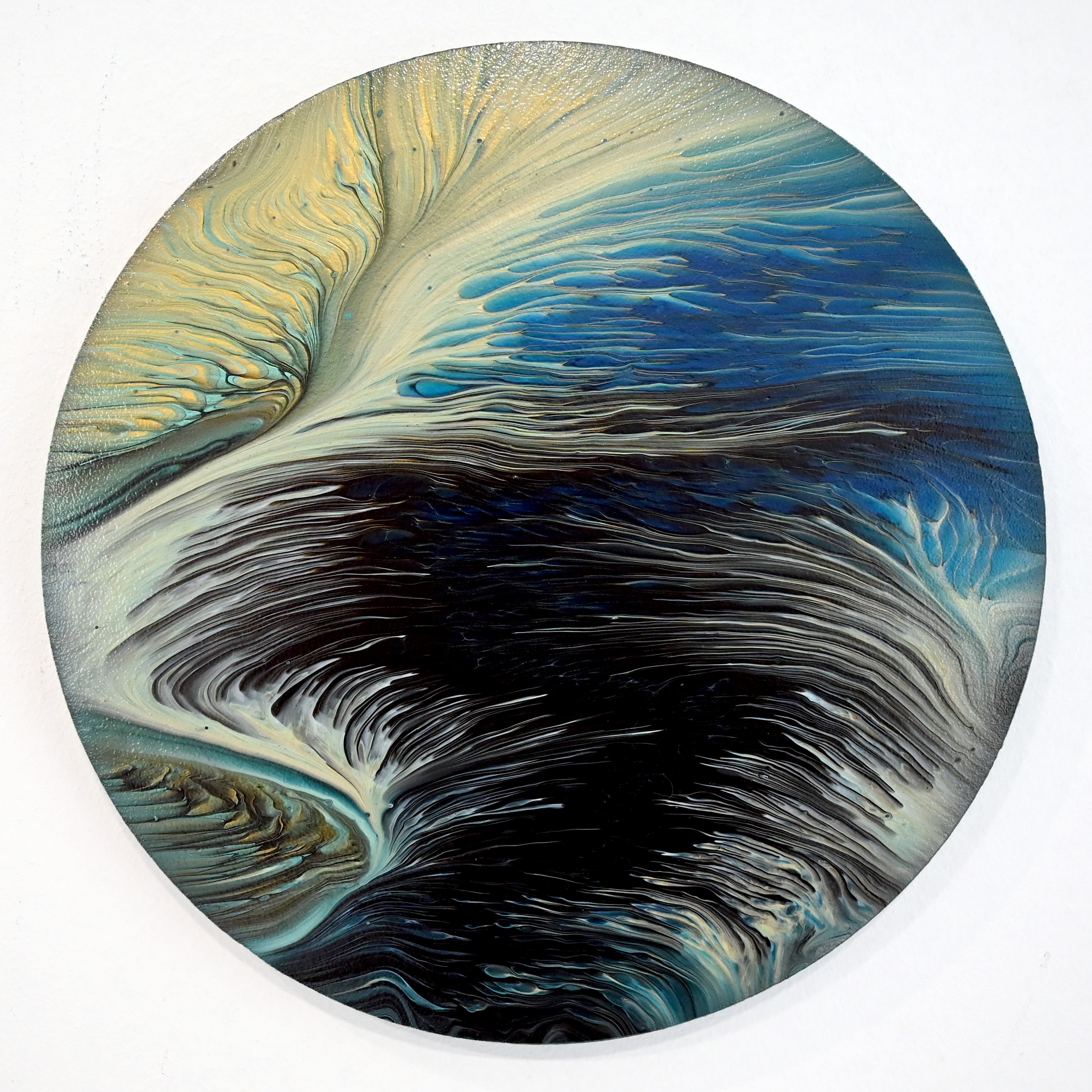 Beginner Friendly Waterfall Cup Acrylic Pour Painting ~ Easy Fluid Art