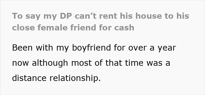 Text excerpt about girlfriend uneasy over boyfriend's plan to host newly single friend with concerns about sleeping arrangements. Text excerpt about girlfriend uneasy over boyfriend's plan to host newly single friend with concerns about sleeping arrangements.