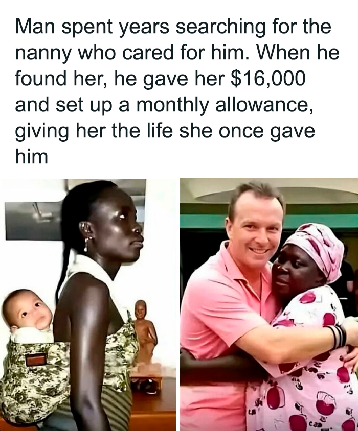 Man’s story shared on IG page with millions of followers, highlighting touching moments and interesting daily facts.