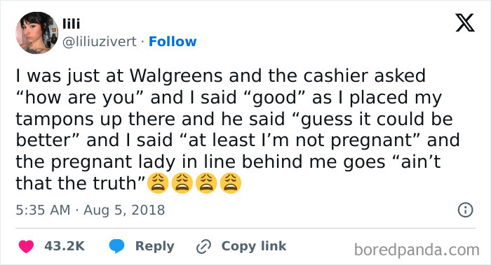 Screenshot of an online group call out where people question every story and never believe anything shared.
