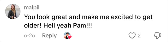 Comment from woman sharing her aging progress and how she looks after getting a facelift at 70 years old. Comment from woman sharing her aging progress and how she looks after getting a facelift at 70 years old.