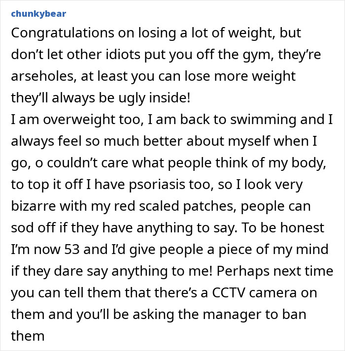 Obese Woman Gets Humiliated In The Gym, Feels Better When The Bullies Get Banned