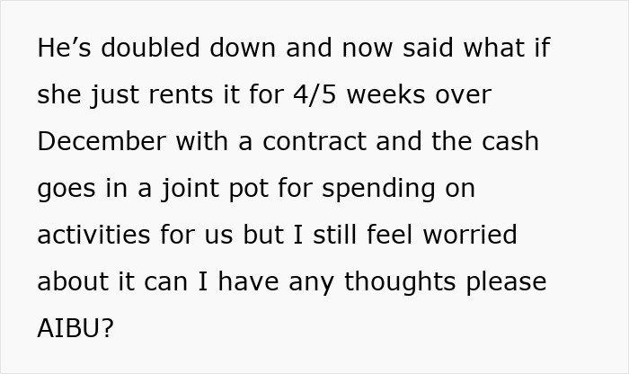 Text message discussing concerns about boyfriend's plans involving newly single friend and uneasy sleeping arrangements. Text message discussing concerns about boyfriend's plans involving newly single friend and uneasy sleeping arrangements.