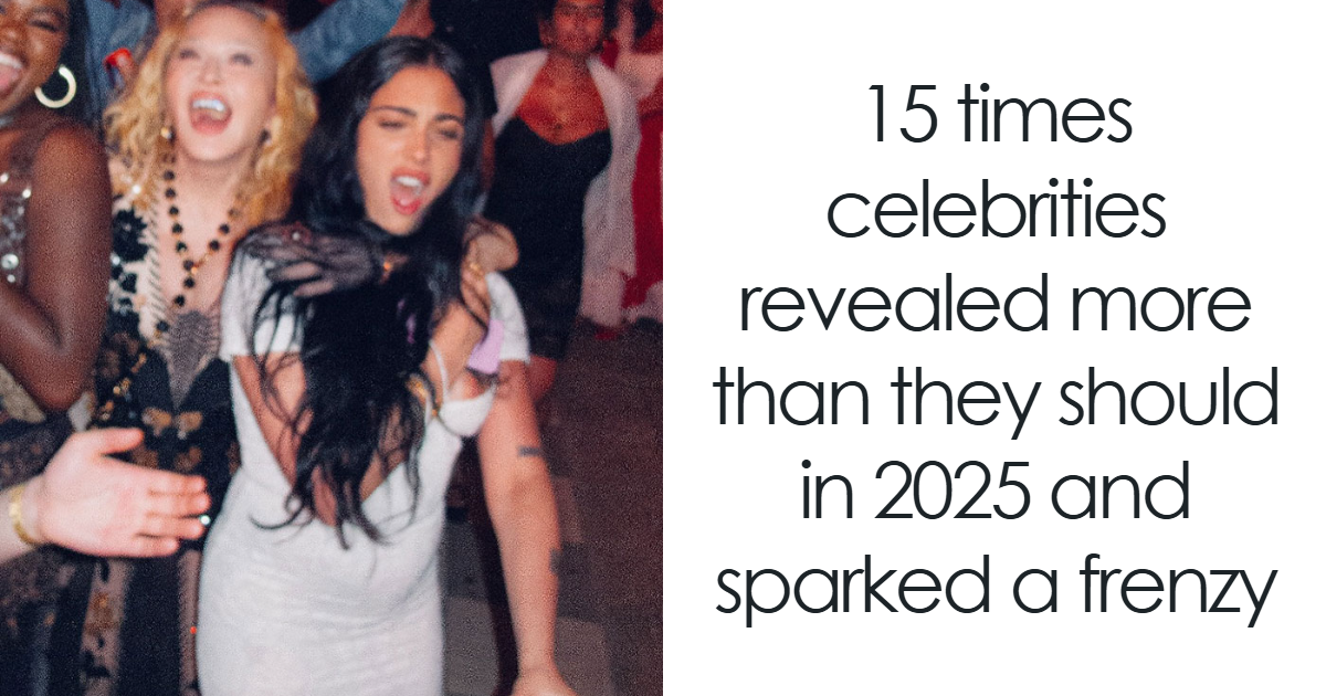 15 Times Celebrities Revealed More Than They Should've In 2025 And