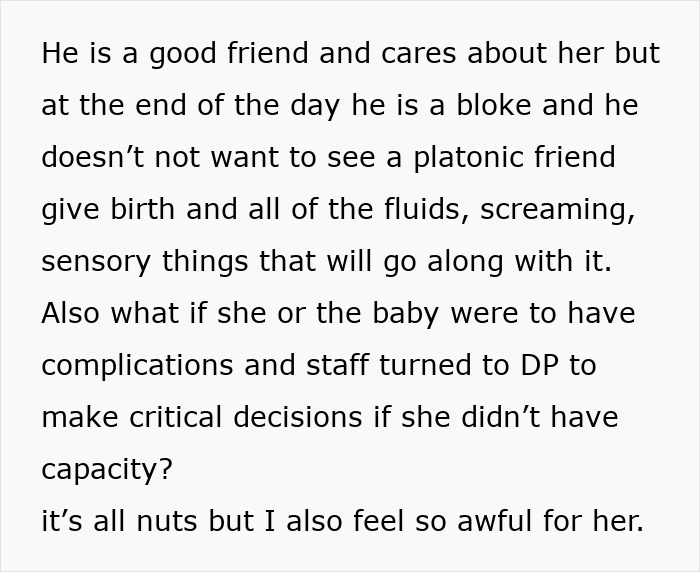 Woman feels hurt as partner experiences first birth support without her, highlighting emotional challenges and complex feelings. Woman feels hurt as partner experiences first birth support without her, highlighting emotional challenges and complex feelings.