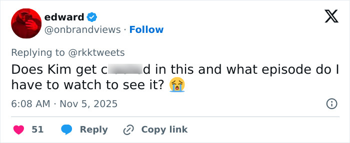 Screenshot of a tweet discussing controversial moments from All's Fair, highlighting worst scenes after premiere reviews. Screenshot of a tweet discussing controversial moments from All's Fair, highlighting worst scenes after premiere reviews.