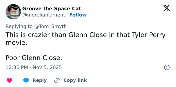 Screenshot of a Twitter reply criticizing the worst scenes from All's Fair after its premiere with disastrous reviews. Screenshot of a Twitter reply criticizing the worst scenes from All's Fair after its premiere with disastrous reviews.