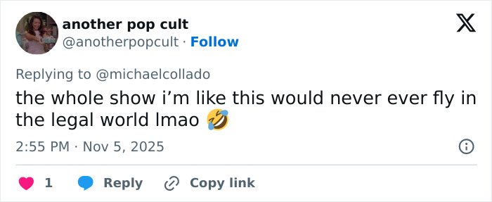 Screenshot of a tweet criticizing the worst scenes from All’s Fair after the premiere with disastrous reviews. Screenshot of a tweet criticizing the worst scenes from All’s Fair after the premiere with disastrous reviews.