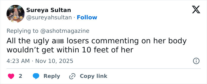 Screenshot of a tweet defending Millie Bobby Brown against cruel reactions about natural breasts and low-cut dress comments. Screenshot of a tweet defending Millie Bobby Brown against cruel reactions about natural breasts and low-cut dress comments.