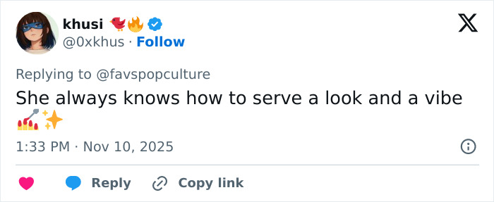 Fan tweet reacting to Meghan Trainor's new look, highlighting her style and vibe in hilarious responses. Fan tweet reacting to Meghan Trainor's new look, highlighting her style and vibe in hilarious responses.