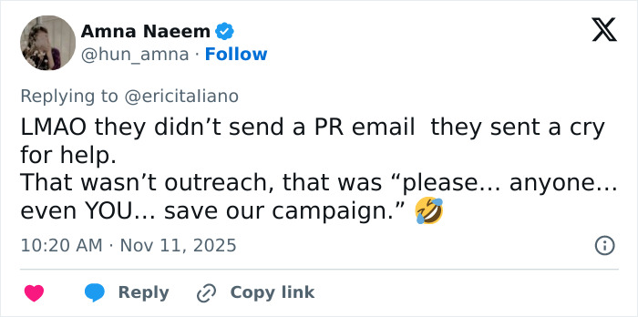 Tweet discussing leaked PR emails revealing Sydney Sweeney's reps attempting damage control after Christy’s box office failure. Tweet discussing leaked PR emails revealing Sydney Sweeney's reps attempting damage control after Christy’s box office failure.