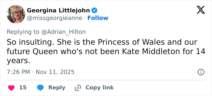 Screenshot of a tweet criticizing BBC’s headline on Princess Kate, sparking massive backlash and headline change.