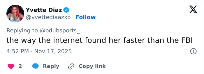 Tweet by Yvette Diaz referencing how quickly a stunning woman went viral after the Georgia-Texas game.