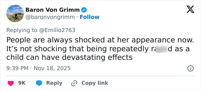 Alt text: Social media reply discussing Amanda Bynes breaking silence after disgusting claim involving Dan Schneider goes viral. Alt text: Social media reply discussing Amanda Bynes breaking silence after disgusting claim involving Dan Schneider goes viral.