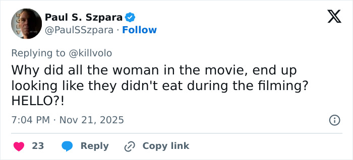 Tweet from Paul S. Szpara expressing concern over Ariana Grande’s transformation and mentioning tons of surgery. Tweet from Paul S. Szpara expressing concern over Ariana Grande’s transformation and mentioning tons of surgery.