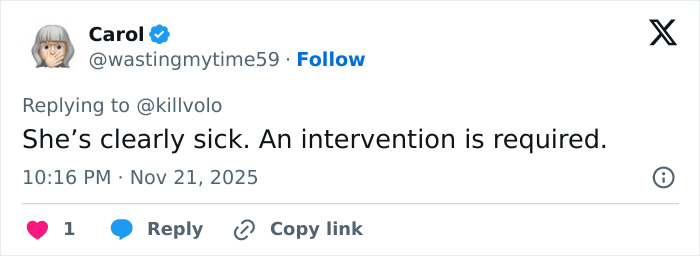 Social media comment expressing concern over Ariana Grande’s transformation and tons of surgery. Social media comment expressing concern over Ariana Grande’s transformation and tons of surgery.