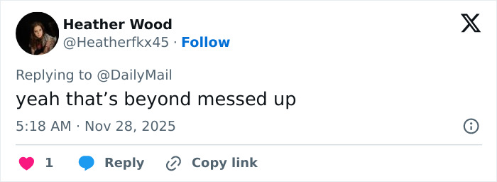 Tweet from Heather Wood responding to bullying suffered by Millie Bobby Brown in Stranger Things discussion. Tweet from Heather Wood responding to bullying suffered by Millie Bobby Brown in Stranger Things discussion.