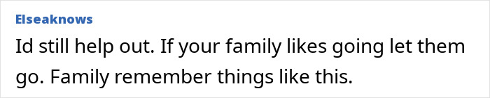 Comment on family helping pregnant SIL, discussing nieces' involvement and family dynamics after money stops coming.