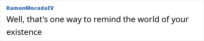 Text post by user RamonMocadaIV saying well that's one way to remind the world of your existence about Macaulay Culkin name change. Text post by user RamonMocadaIV saying well that's one way to remind the world of your existence about Macaulay Culkin name change.