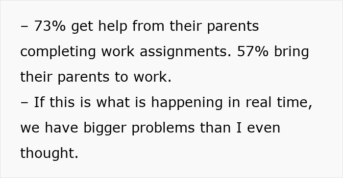 Nearly Half Of Gen-Z Workers Rely On Mom To Fight Their Battles At Work, And Bosses Aren&rsquo;t Impressed