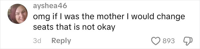 Screenshot of a social media comment reacting to a frequent traveler’s negative flight experience involving a disruptive child. Screenshot of a social media comment reacting to a frequent traveler’s negative flight experience involving a disruptive child.