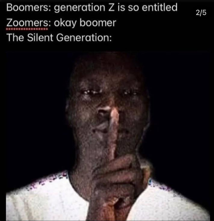 A person with finger to lips in silence, highlighting generation name chaos among Gen X, Gen Z, and Gen Alpha debates. A person with finger to lips in silence, highlighting generation name chaos among Gen X, Gen Z, and Gen Alpha debates.