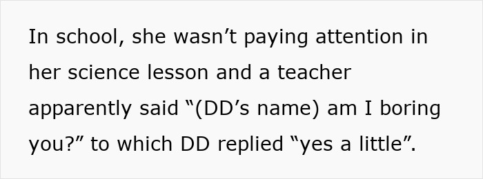 Text excerpt from a story about an autistic teen punished by a teacher for not reading sarcasm in class.