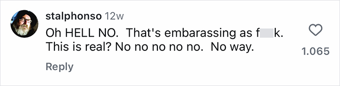 Social media comment expressing strong disbelief and embarrassment about Gen-Z workers relying on mom to fight their battles at work.