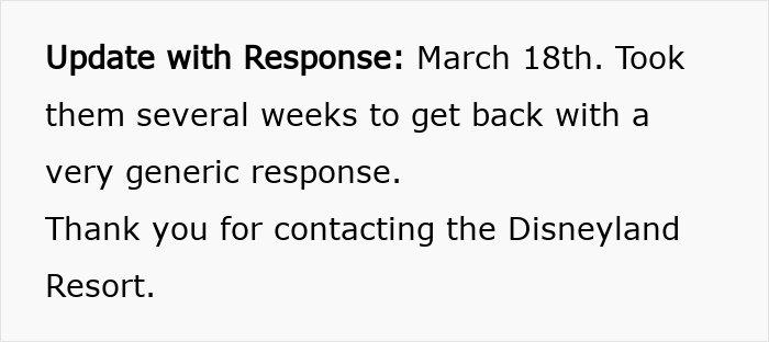 Woman Files A Complaint About Disney Security Shaming Her For Bringing Her Service Dog, They Respond Woman Files A Complaint About Disney Security Shaming Her For Bringing Her Service Dog, They Respond