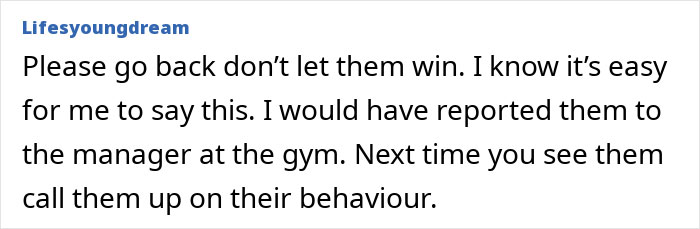 Obese Woman Gets Humiliated In The Gym, Feels Better When The Bullies Get Banned