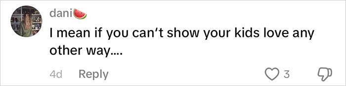 Comment on social media about a mom going viral for an insane amount of gifts for her kids, sparking consumerism debate.