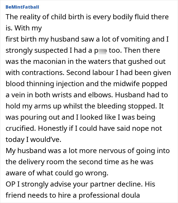 Woman feeling hurt as partner's first birth support experience happens without her presence and involvement Woman feeling hurt as partner's first birth support experience happens without her presence and involvement