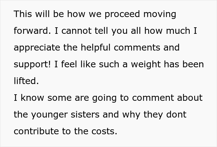 Text excerpt about a woman asking for a break in hosting a traditional family Thanksgiving and facing criticism from sisters. Text excerpt about a woman asking for a break in hosting a traditional family Thanksgiving and facing criticism from sisters.