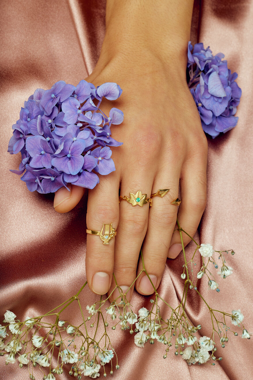 Showcasing My Recent Collection Of Jewelry With A Floral Photoshoot Showcasing My Recent Collection Of Jewelry With A Floral Photoshoot