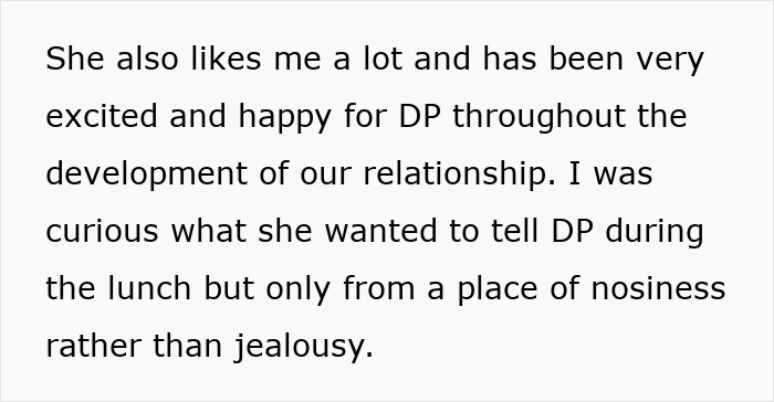 Text excerpt from a woman feeling hurt as her partner’s first birth support experience happens without her. Text excerpt from a woman feeling hurt as her partner’s first birth support experience happens without her.