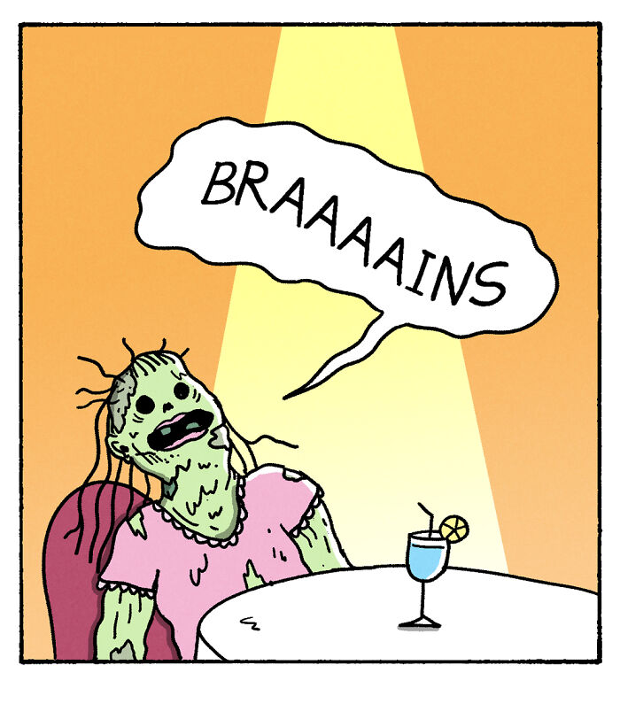Comic panel from War And Peas featuring a character in a witch hat asking about what someone looks for in a girl.