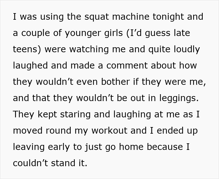 Obese Woman Gets Humiliated In The Gym, Feels Better When The Bullies Get Banned