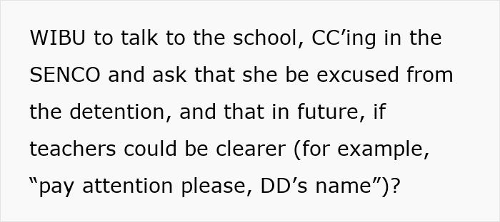 Text about autistic teen’s punishment for not understanding sarcasm and a mom requesting clearer teacher communication at school. Text about autistic teen’s punishment for not understanding sarcasm and a mom requesting clearer teacher communication at school.