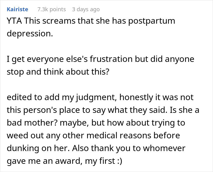 Woman Makes SIL Cry With A Reality Check: “Being A Stay-At-Home Mom Doesn’t Mean Being A Stay-In-Bed Mom”