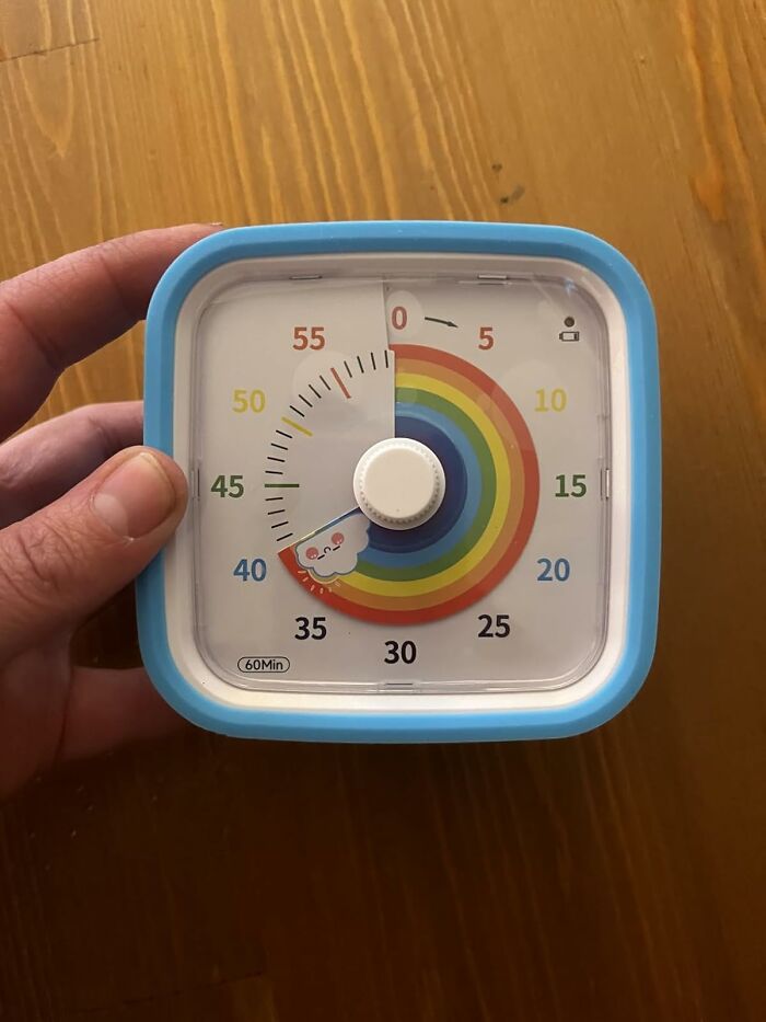  The Seemingly Endless Negotiation Over "Five More Minutes" Of Screen Time Will Finally Have A Definitive Ending With This 60 Minute Countdown Timer 