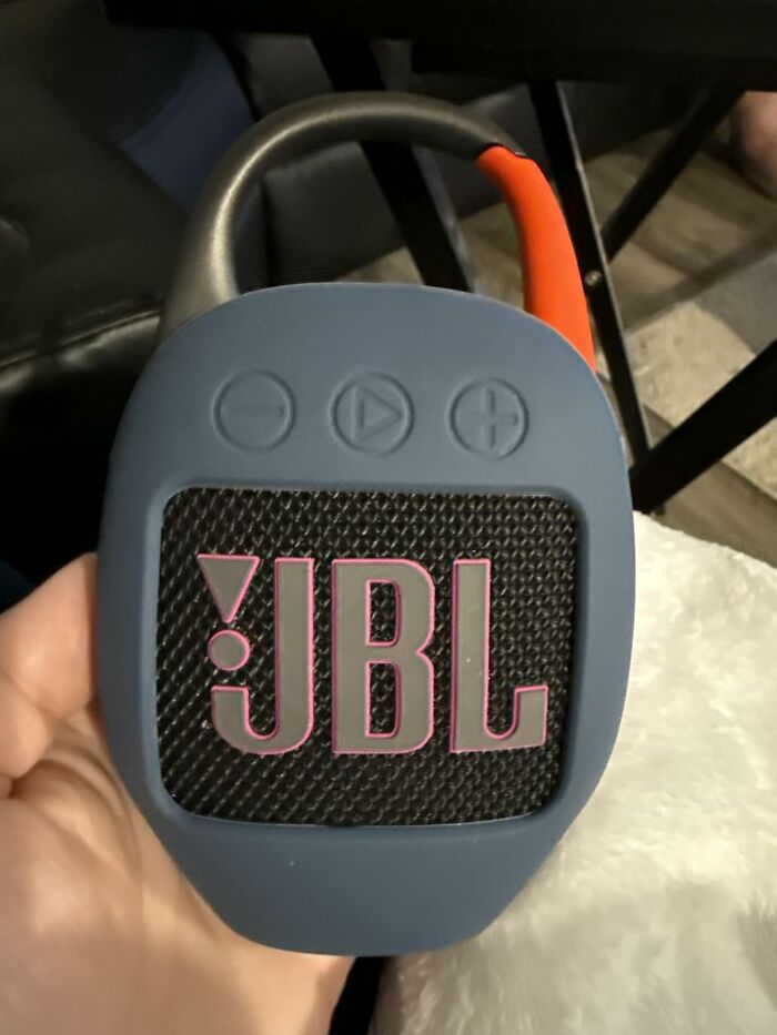 Portable JBL Bluetooth speaker with control buttons, ideal gifts for holiday shopping satisfaction before it starts