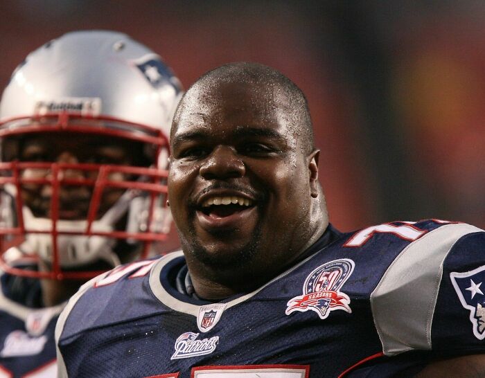 Football Player Vince Wilfork, 44