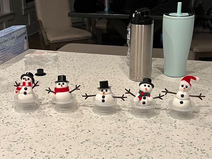  The Perfect Answer To "Do You Wanna Build A Snowman" When It's Secretly Way Too Cold Outside Is This Modeling Clay Snowman Kit 