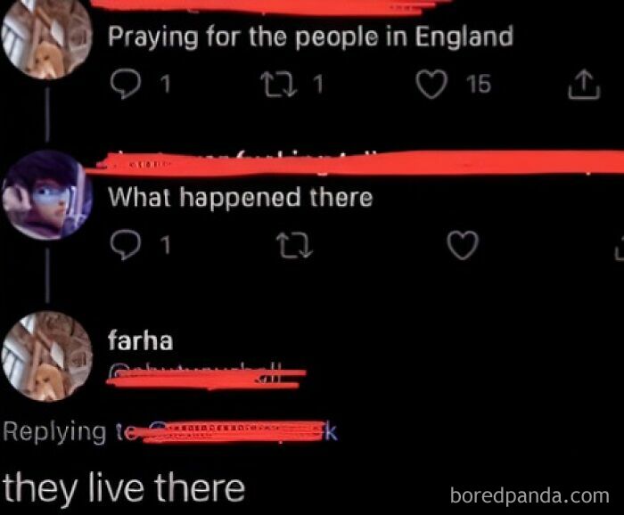 Screenshot of a humorous social media post from Scottish people that humorously blesses the internet with funny content.