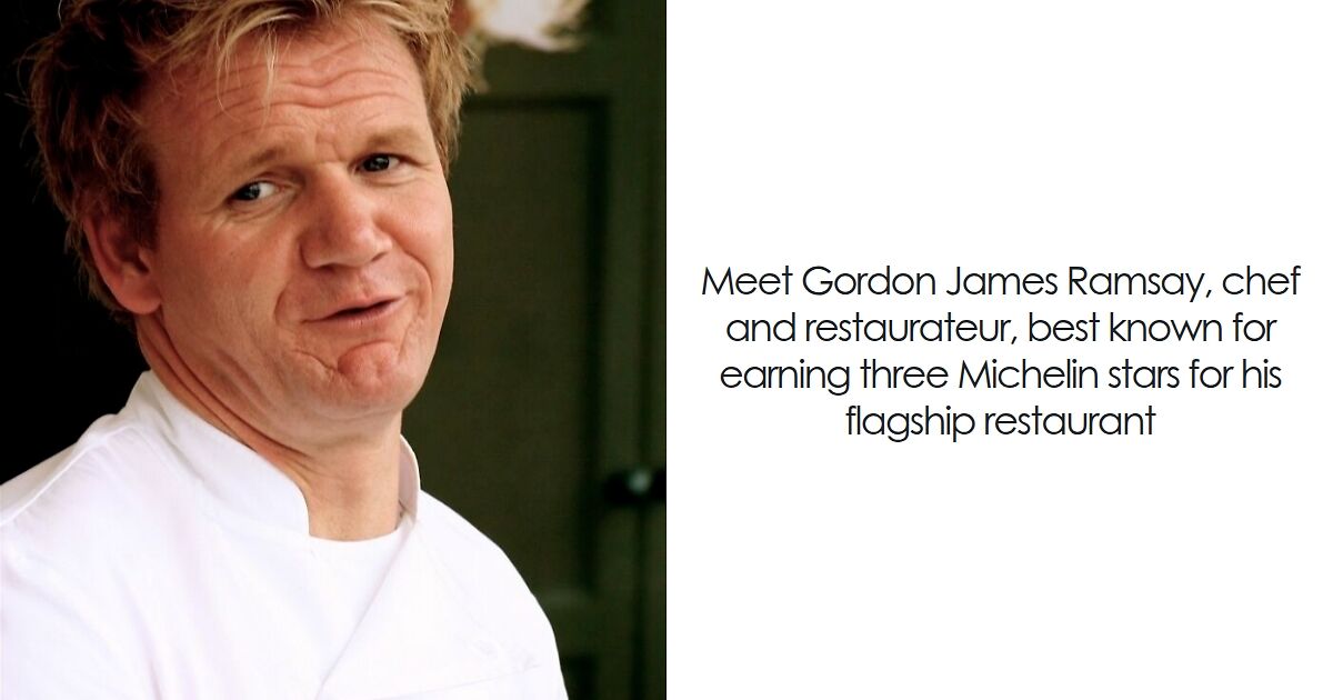 Gordon Ramsay: Bio And Career Highlights | Bored Panda