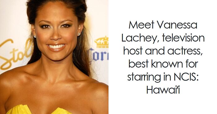 Vanessa Lachey smiling at an event, wearing a yellow dress, known for her bio and career highlights in entertainment.